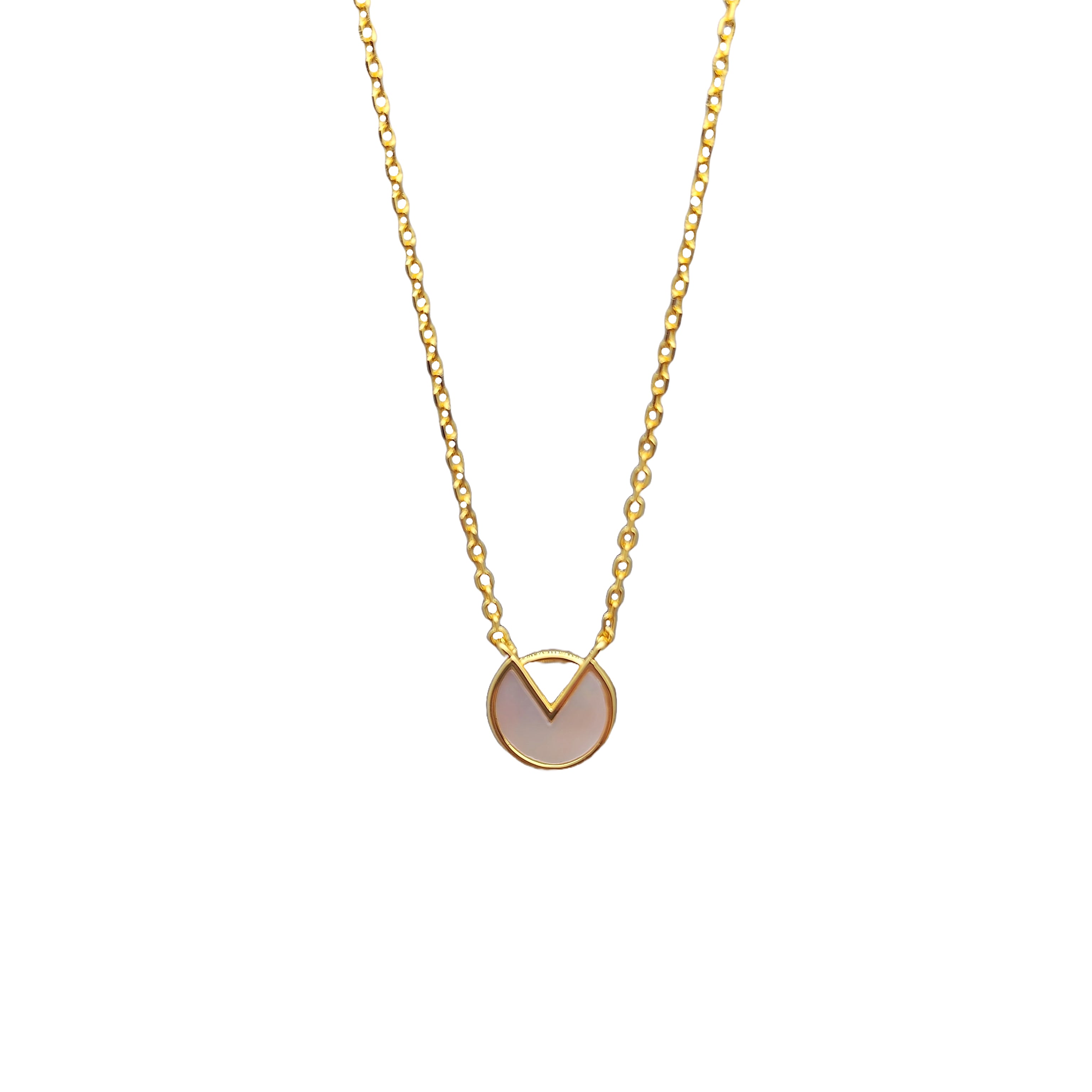 Lotus Mother Of Pearl Necklace