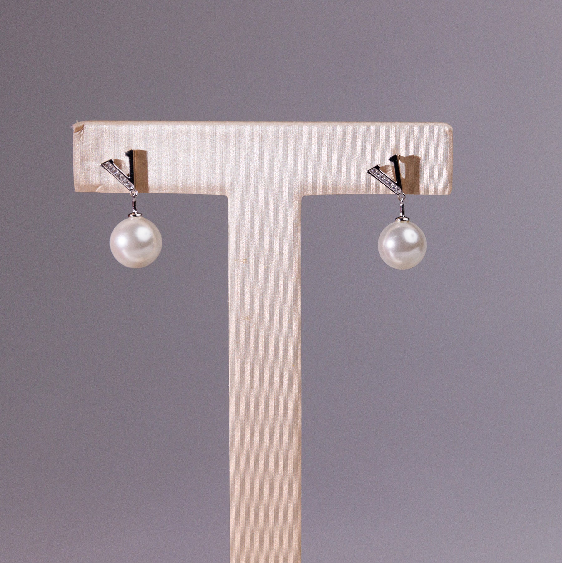 VICACCI V Harmony Pearl Earrings