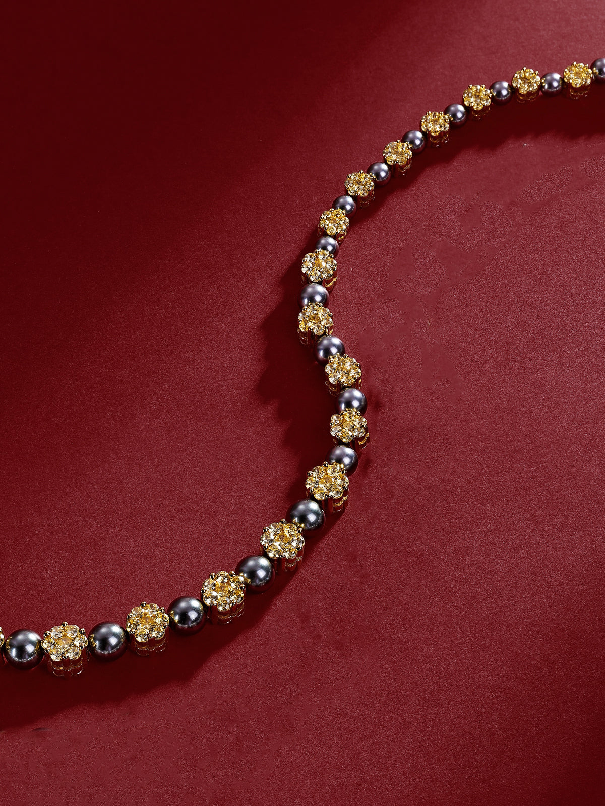 Harmony Blossom Tahitian pearls Necklace