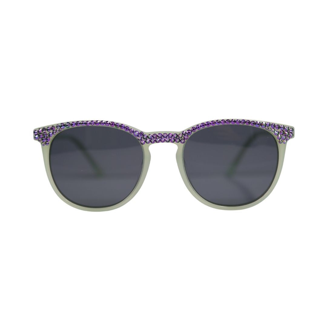 ChicSpark - Emerald Sparkle Sunglasses