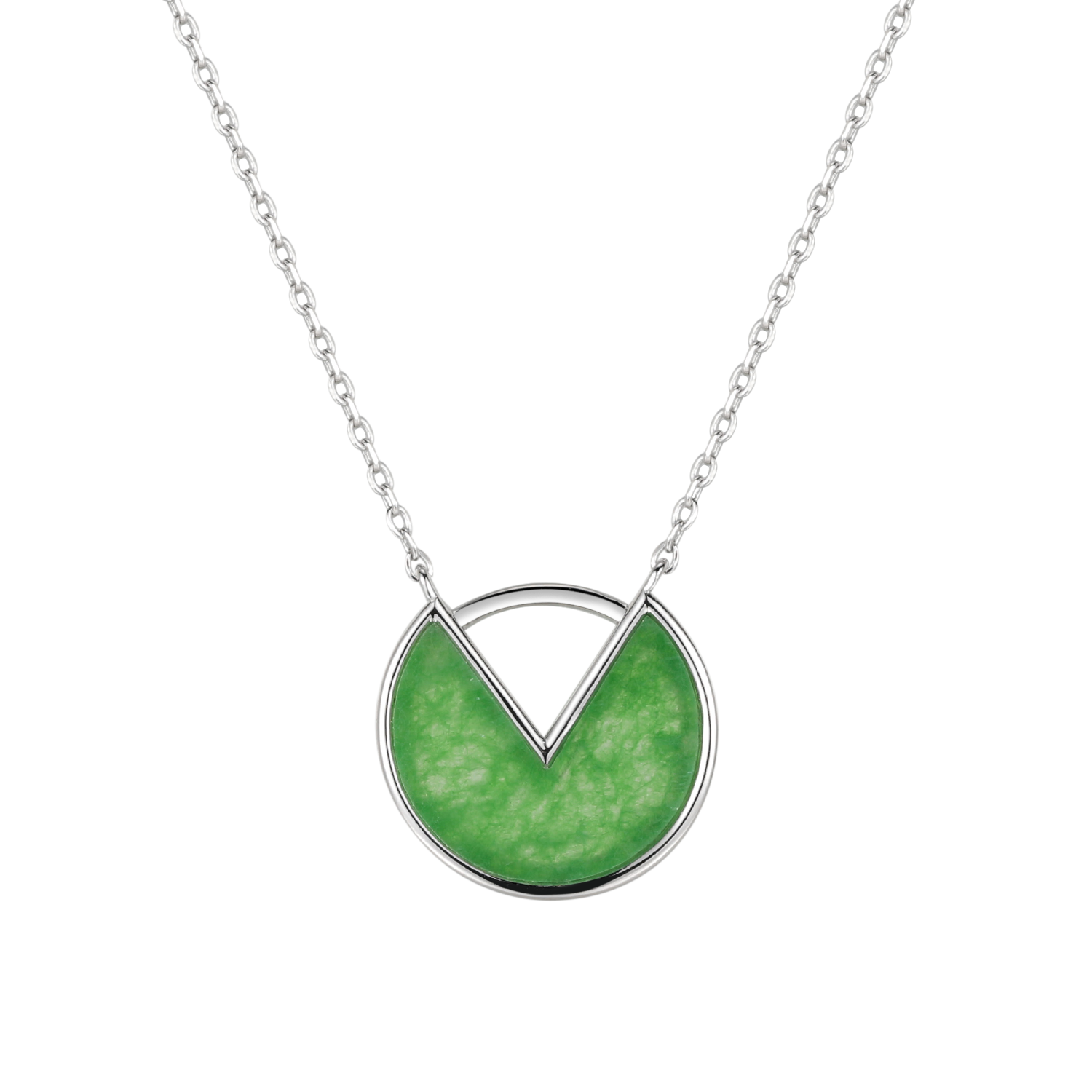 Lotus leaf Jade Necklace