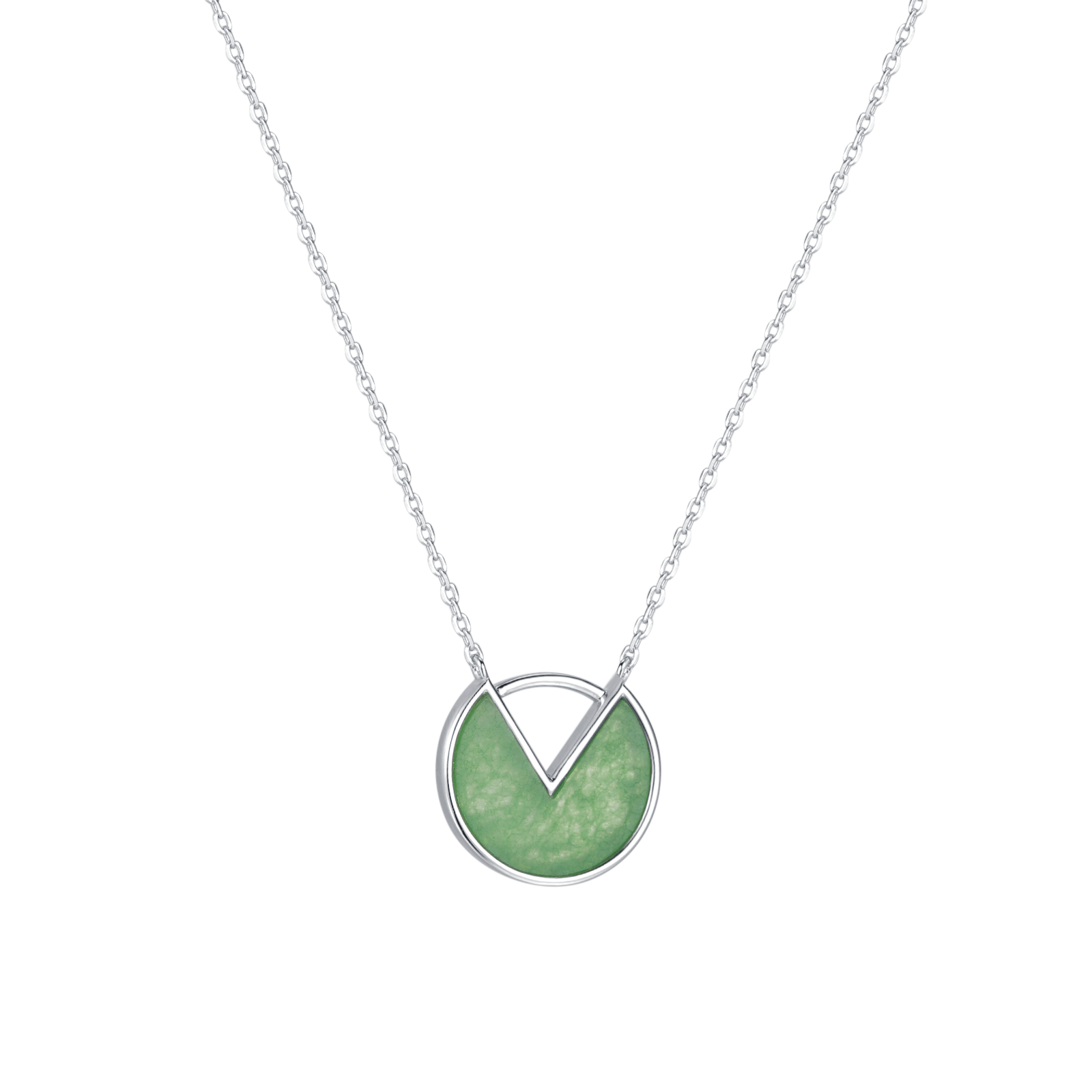 Lotus leaf Jade Necklace
