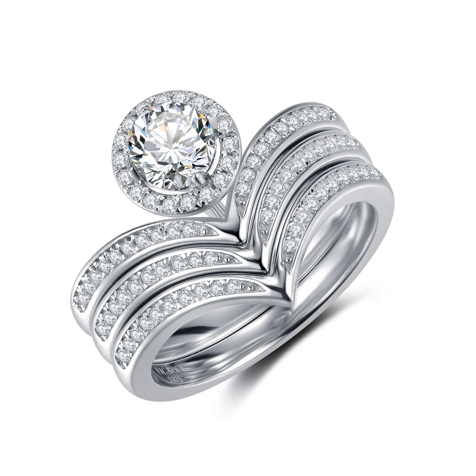 Delux Graceful Harmony Ring Set