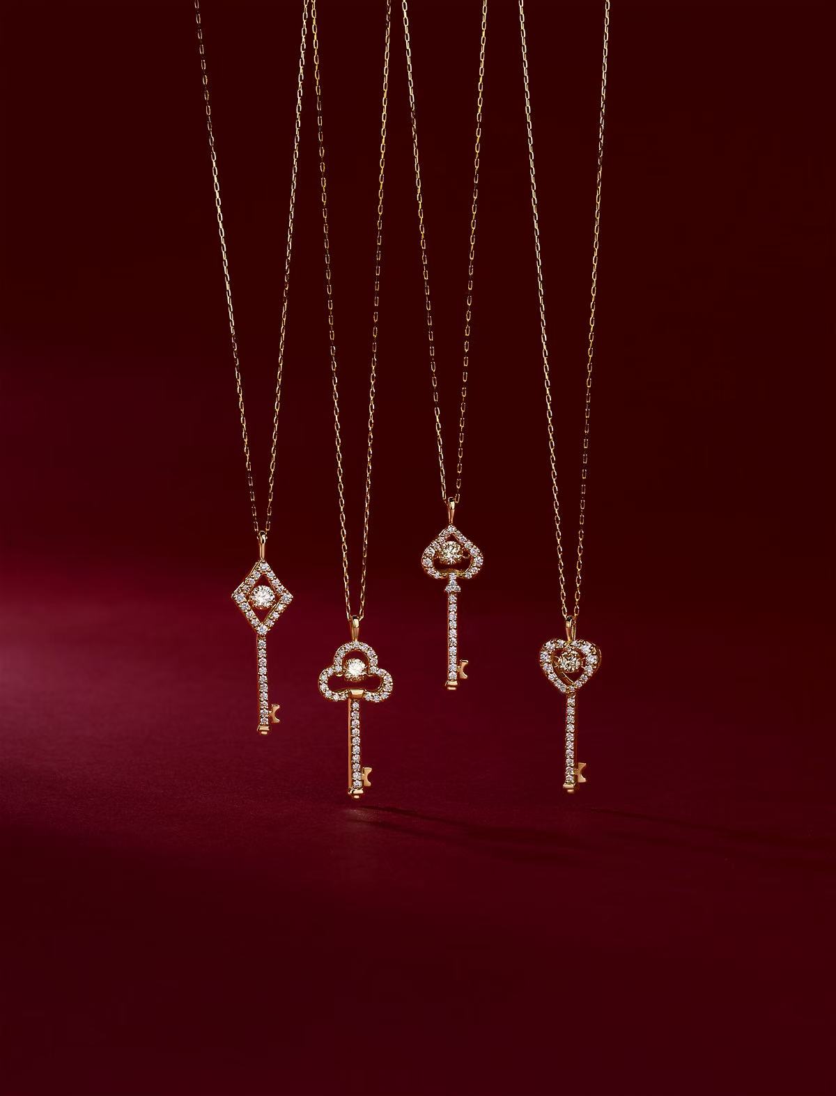 Club Key Necklace