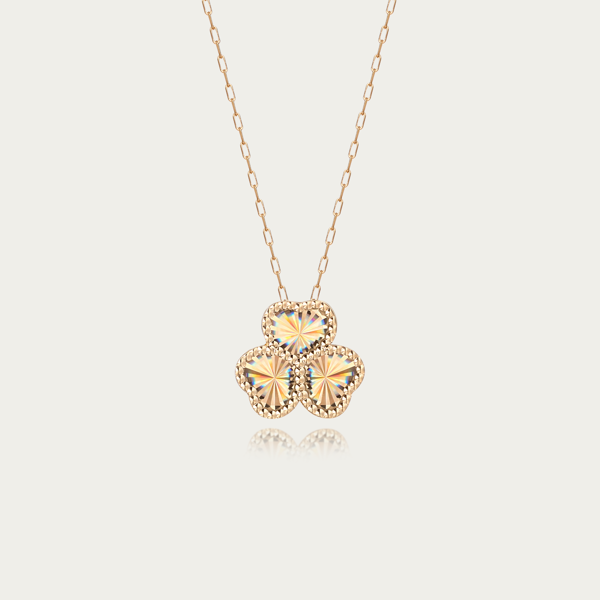 Trefoil Clover Necklace