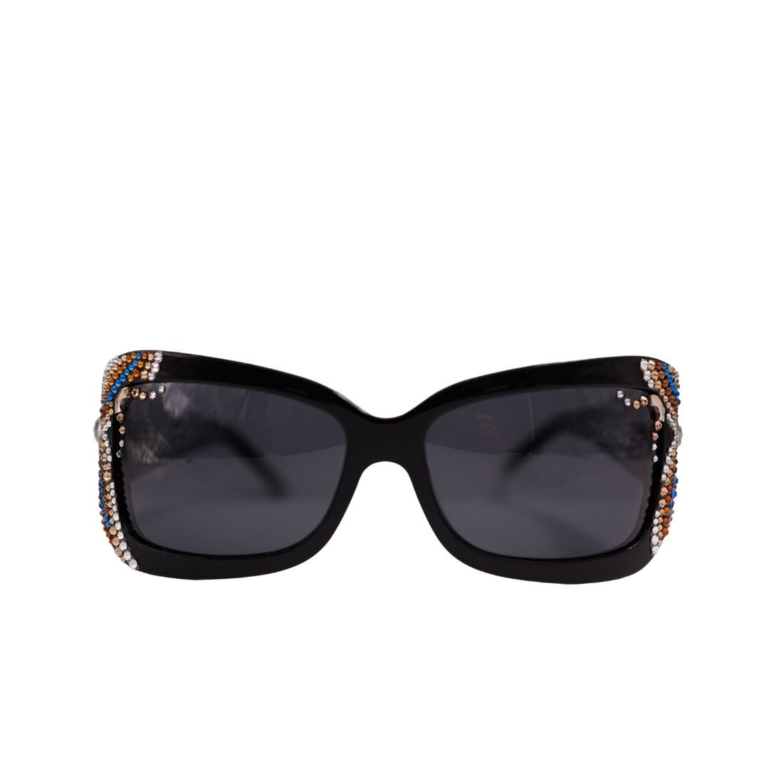 Crystal Catwalk - Opulent Kaleidoscope Sunglasses