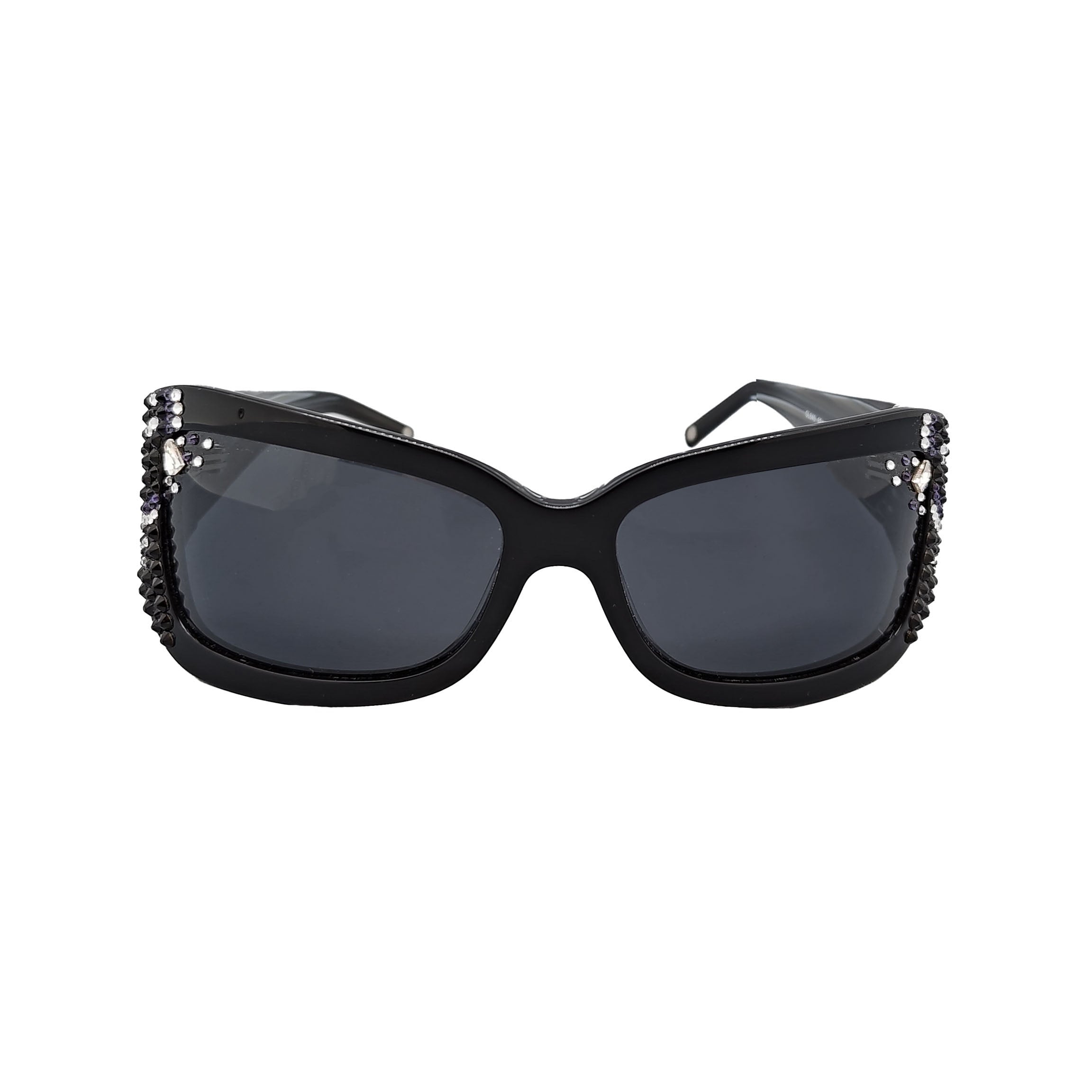 Chic Spark Fashion Crystal Black Women Sunglasses