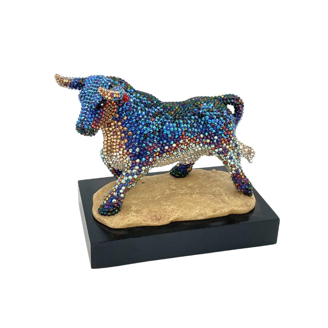 Rainbow Crystal Bull