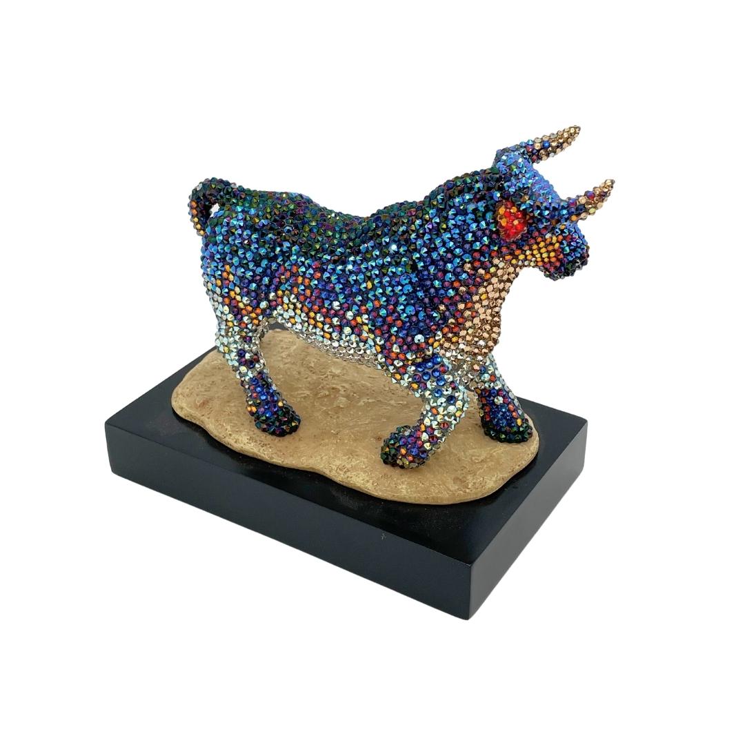 Rainbow Crystal Bull