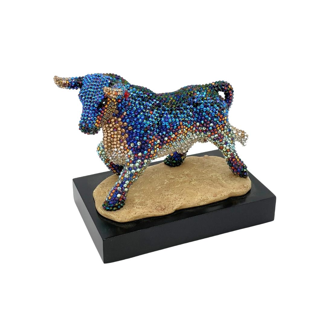 Rainbow Crystal Bull