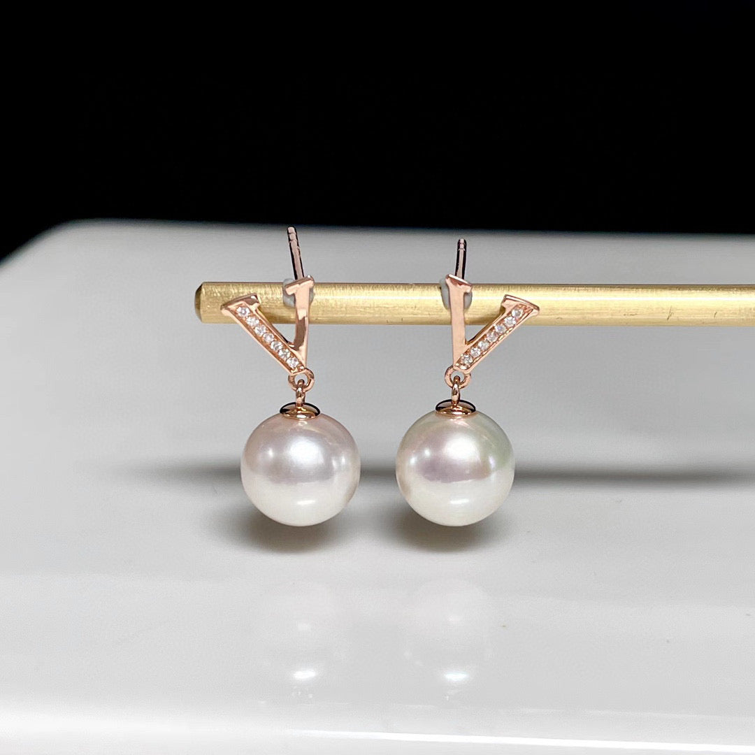 VICACCI V Harmony Pearl Earrings