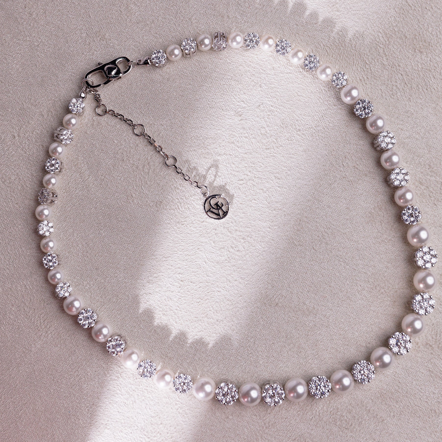 VICACCI Affinity Lucky Diamond Pearl Necklace (Deluxe)