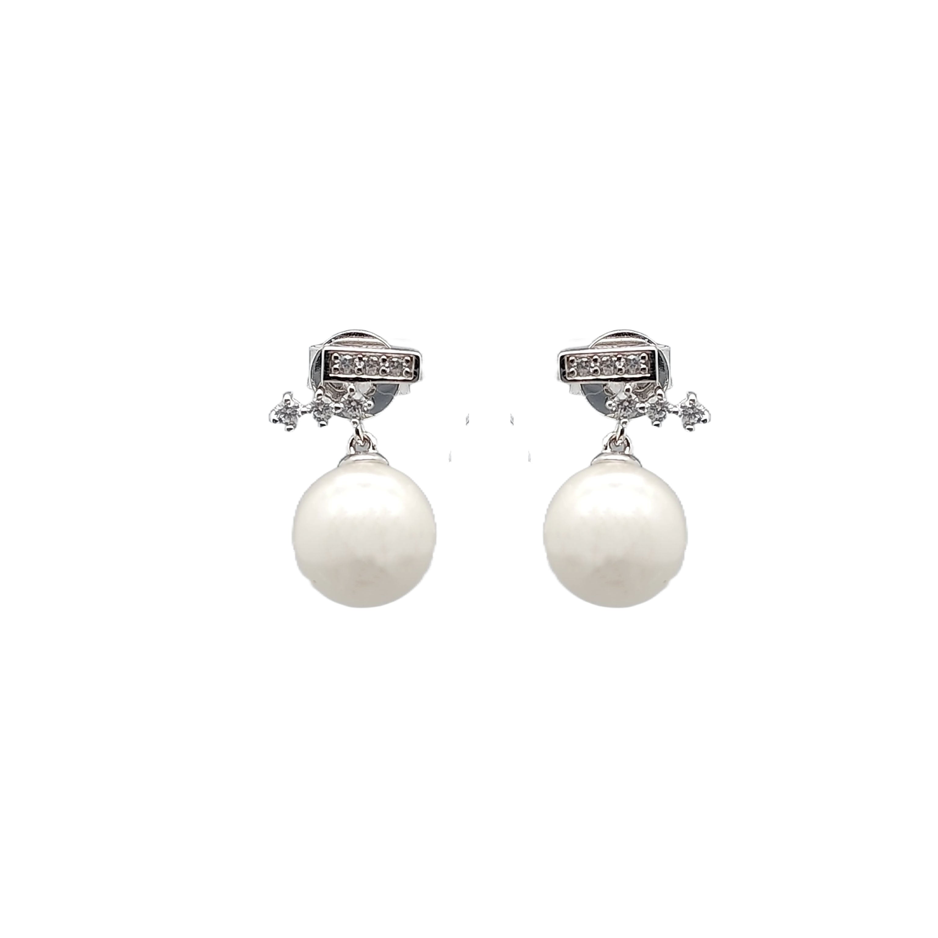 Eternal Grace Pearl Earrings