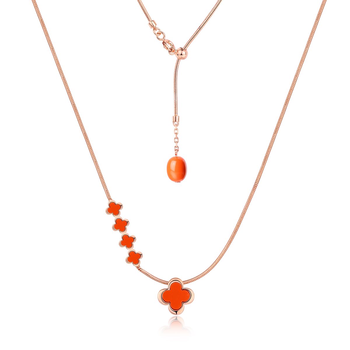 Clover Mother of Pearl necklace