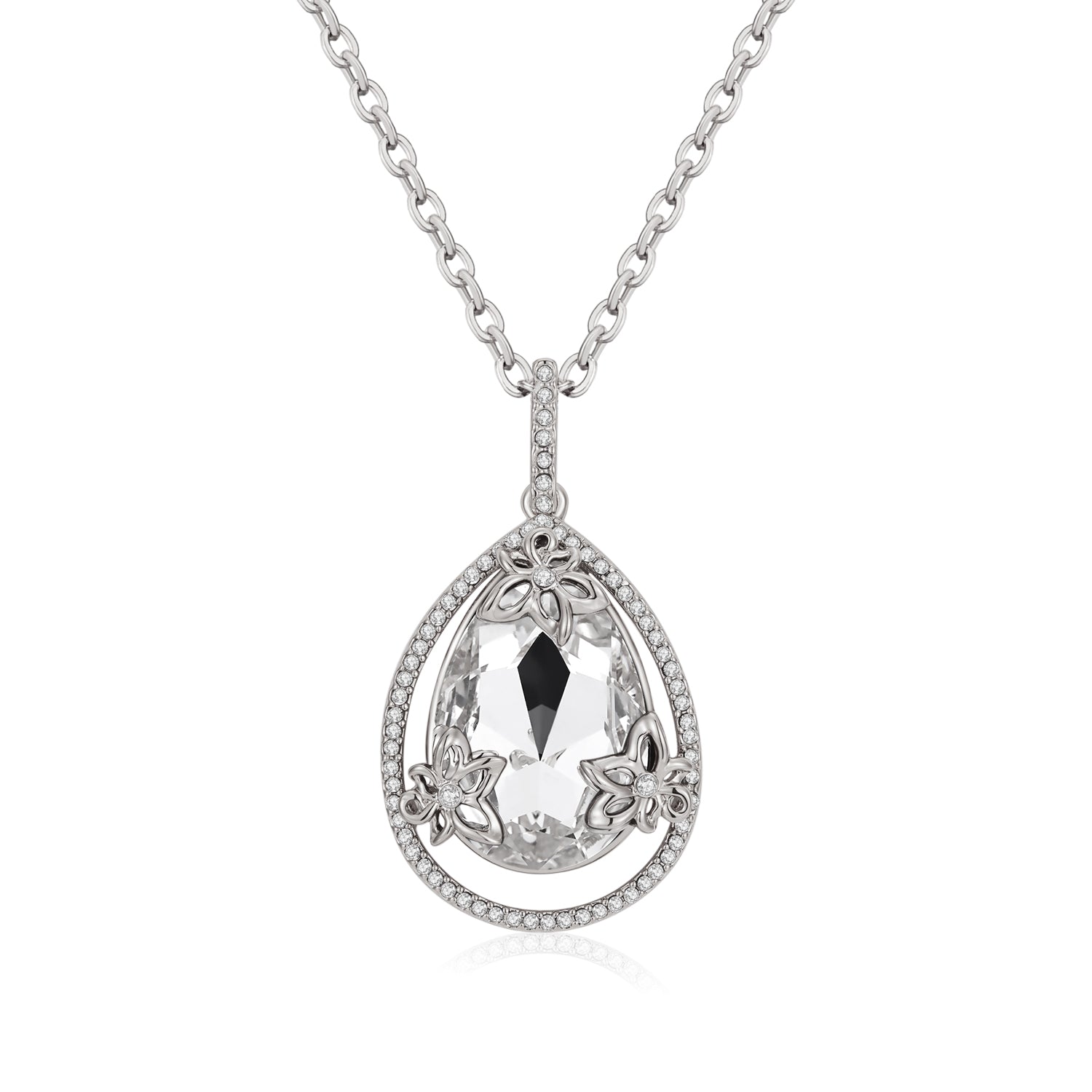 Fashionable VICACCI Mermaid tears Pendant necklace