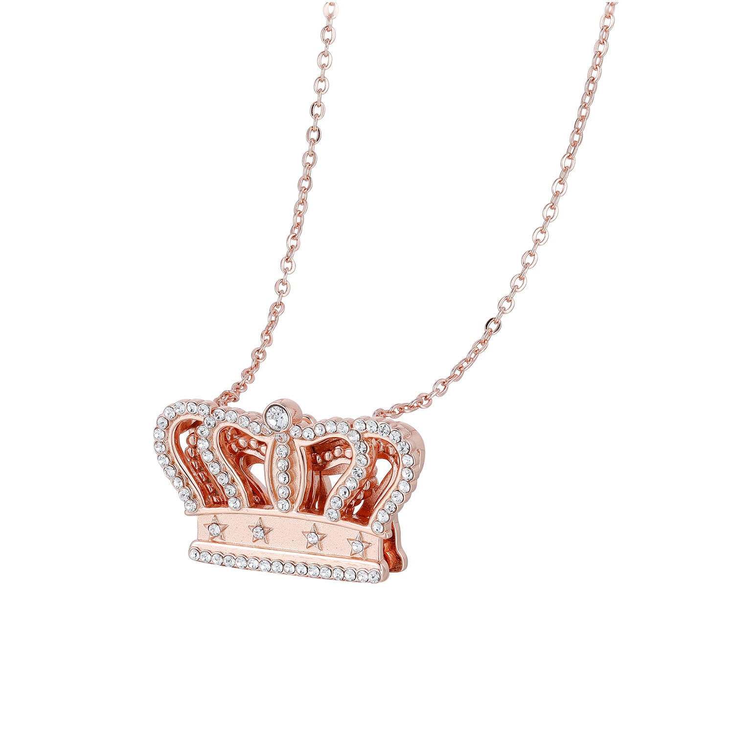 Vicacci 925 silver Royal Crown Necklace