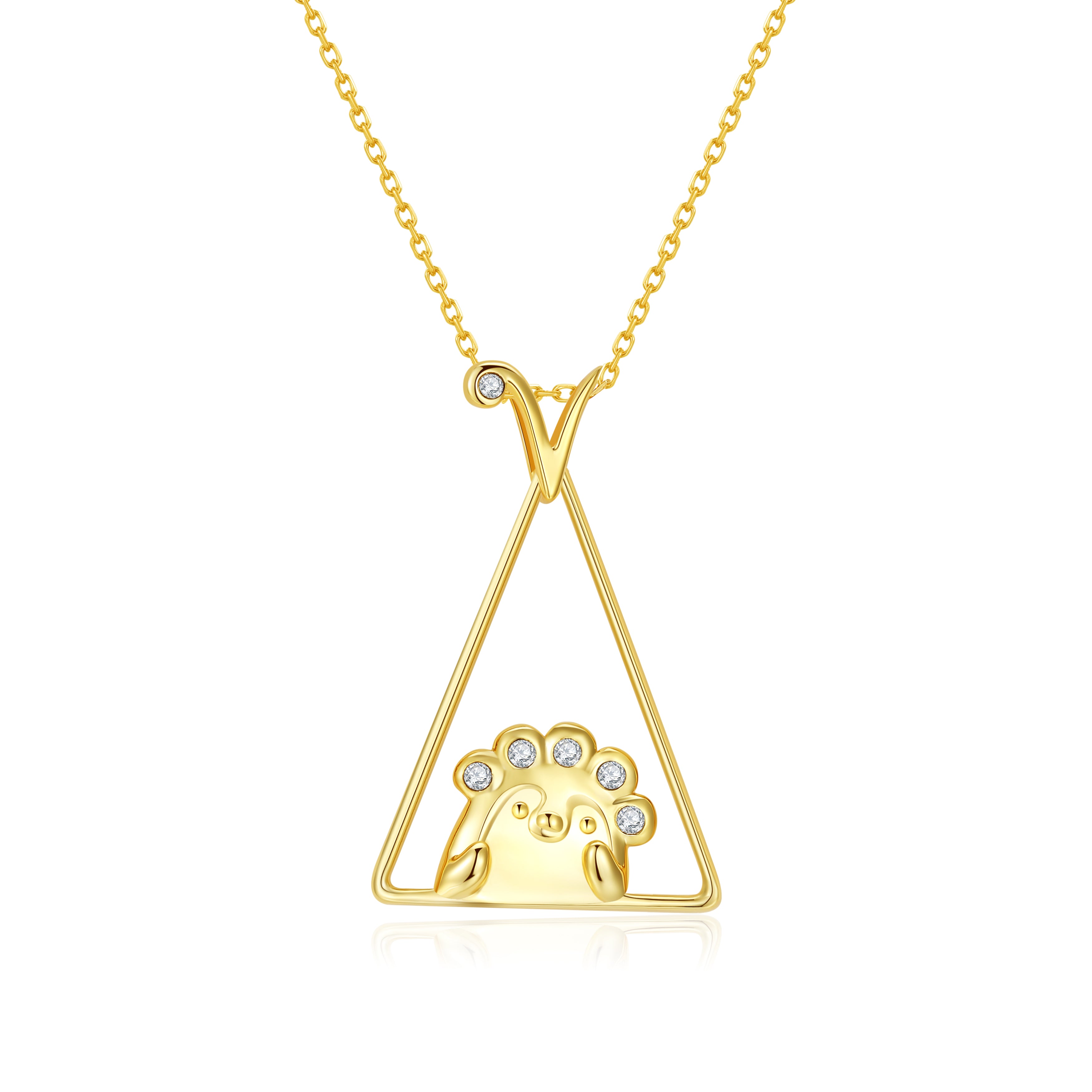 Pensive Leather Wide Necklace