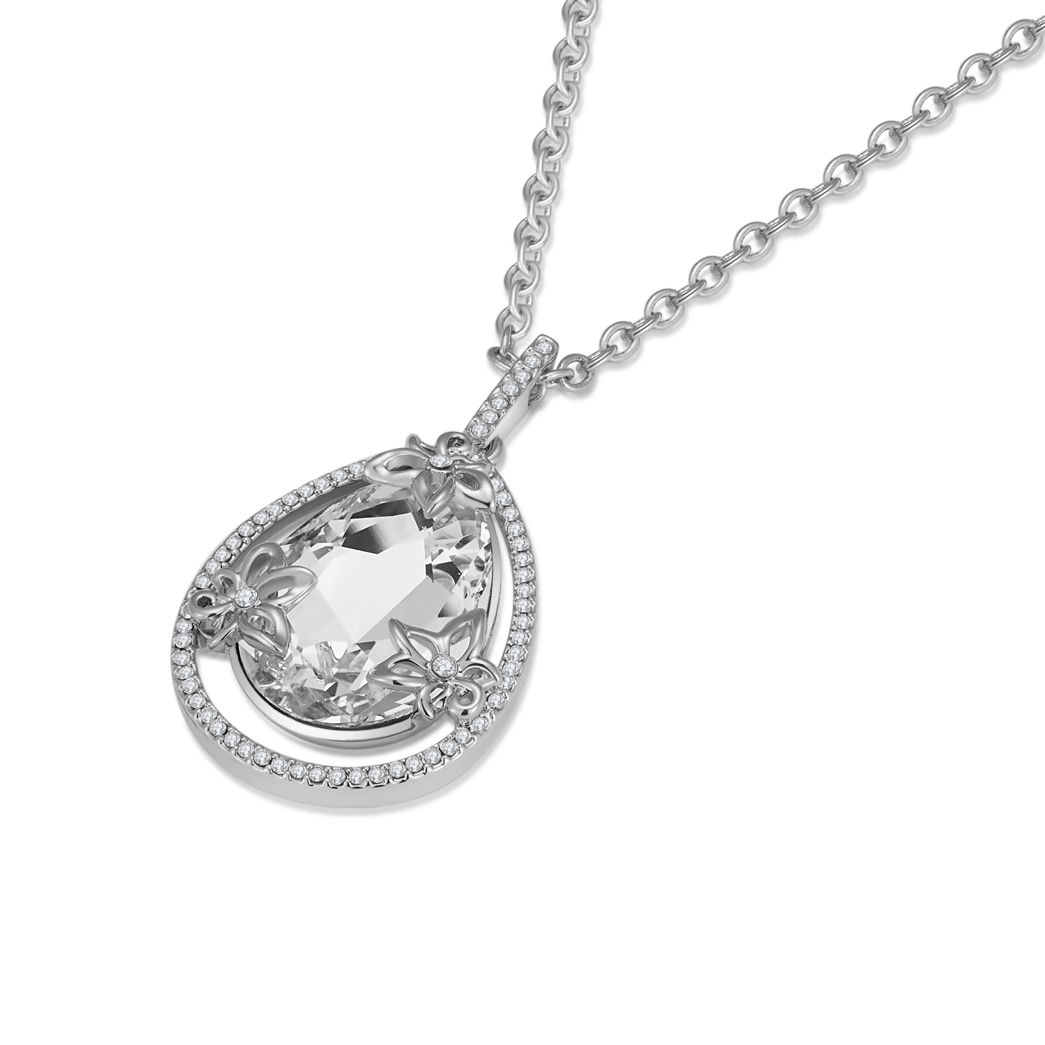 Fashionable VICACCI Mermaid tears Pendant necklace