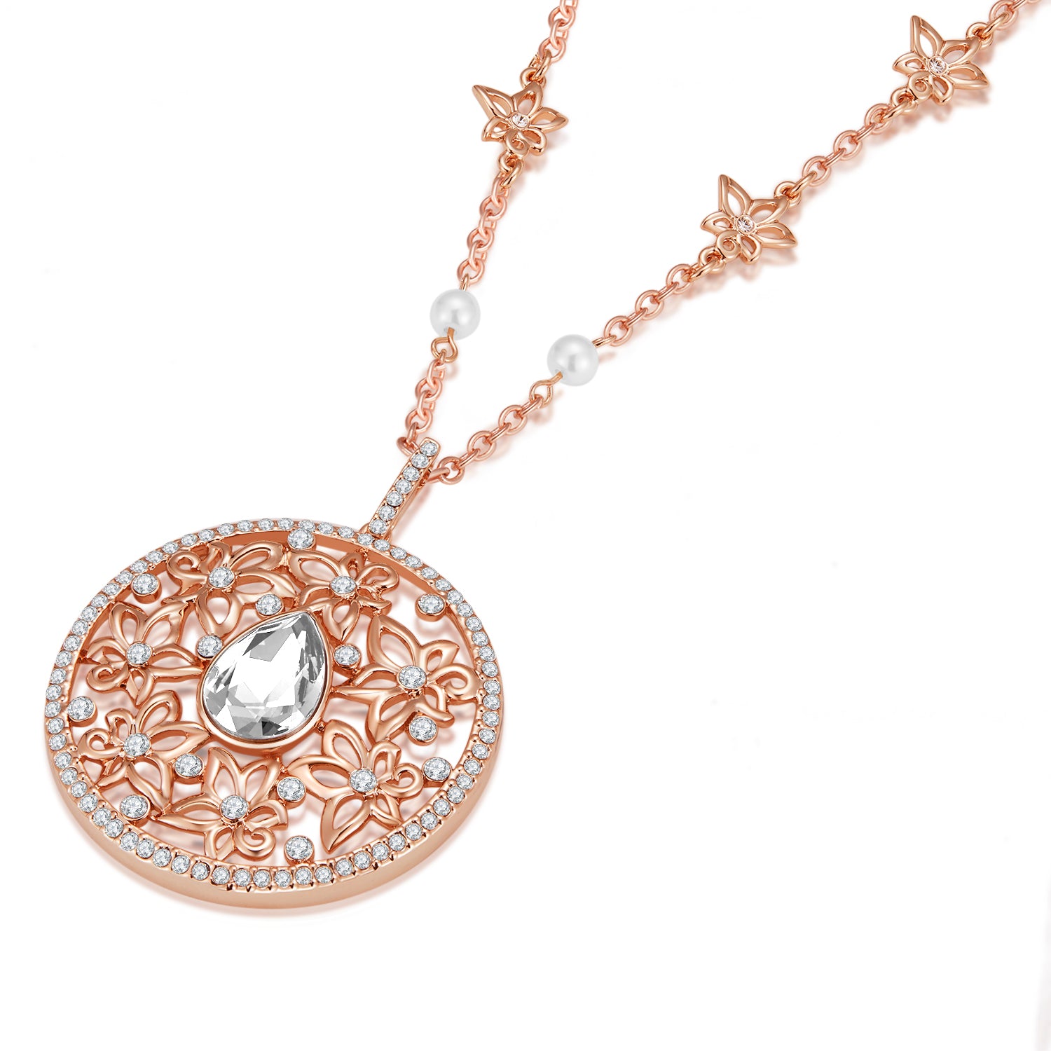 VICACCI medallion's great circular shape Necklace