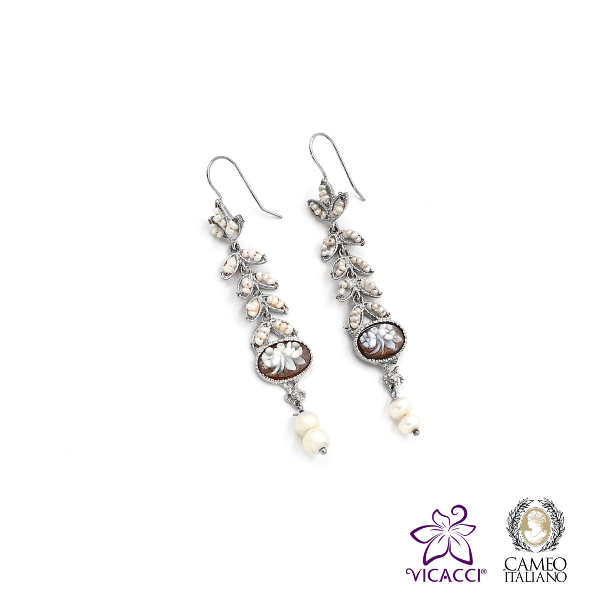 Cameo Italiano, O906 Earrings