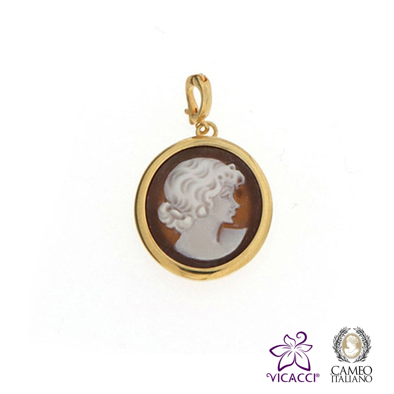 Cameo Italiano, S201 Brooch Pendant