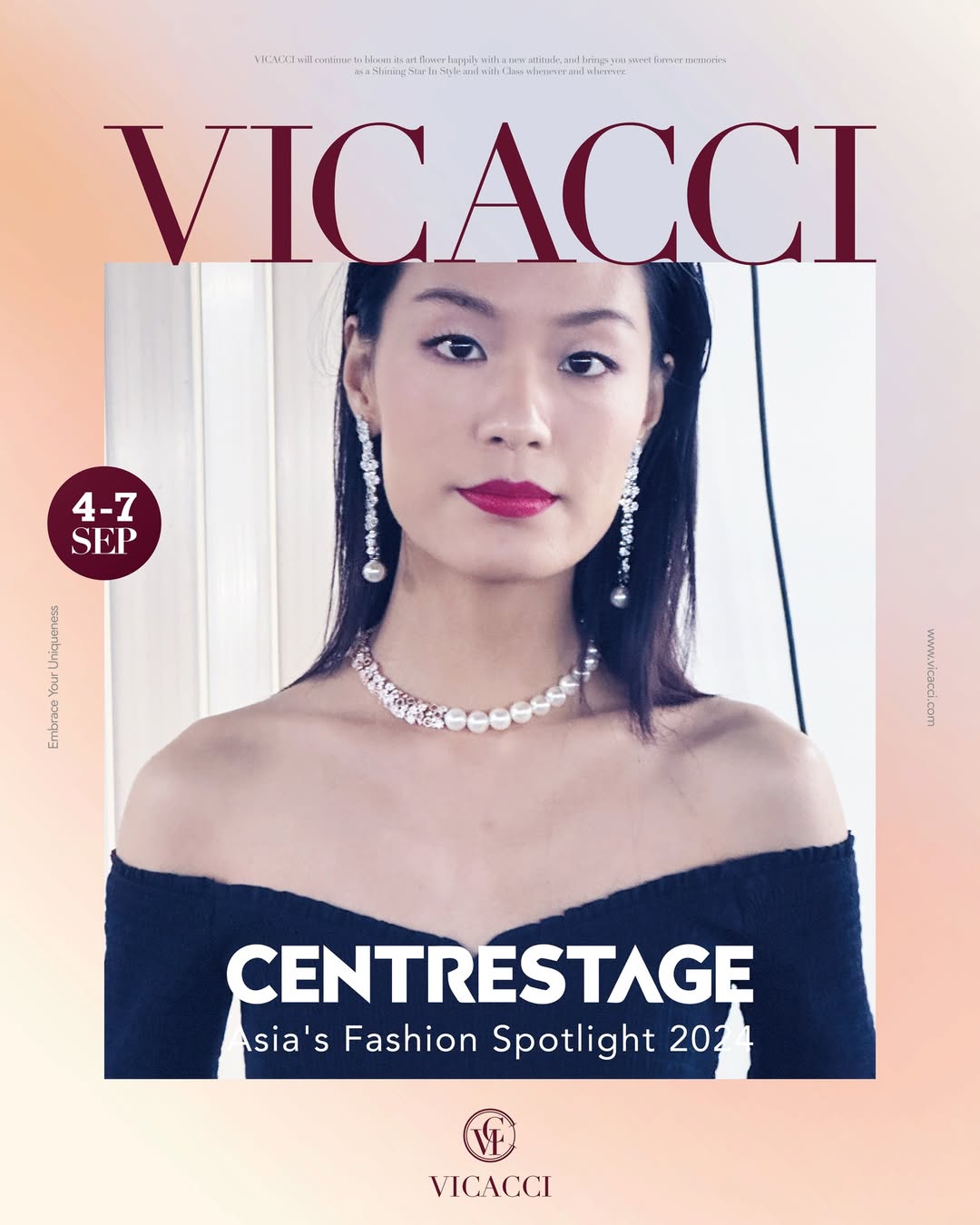 This year, Vicacci Jewelry brand participated in Hong Kong's annual fashion event, "CENTRESTAGE 2024."