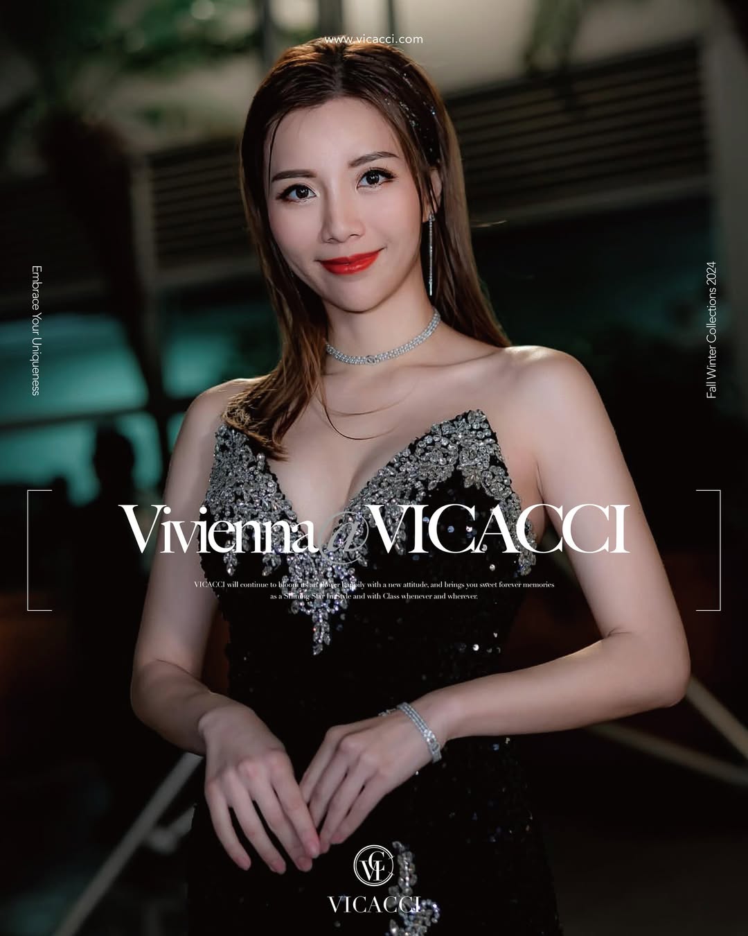 Vivienna Lai is the 2019 Miss Chinese UK champion and a third runner-up in the 2014 Miss Chinese Talent competition.