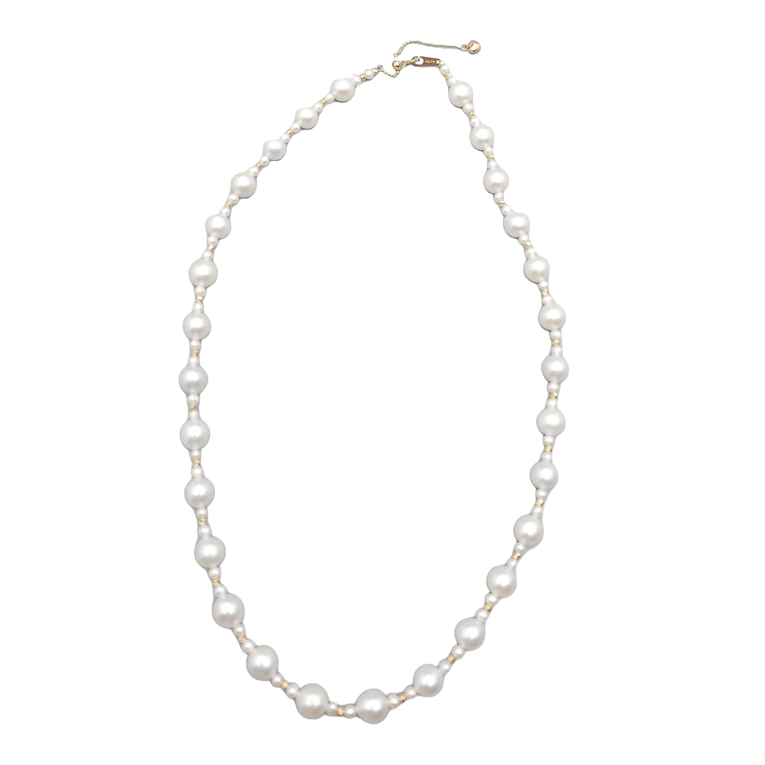 2.5 + 7 Classic Pearls Necklace
