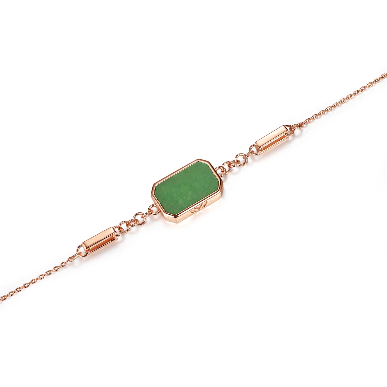 Cube Jade Bracelet