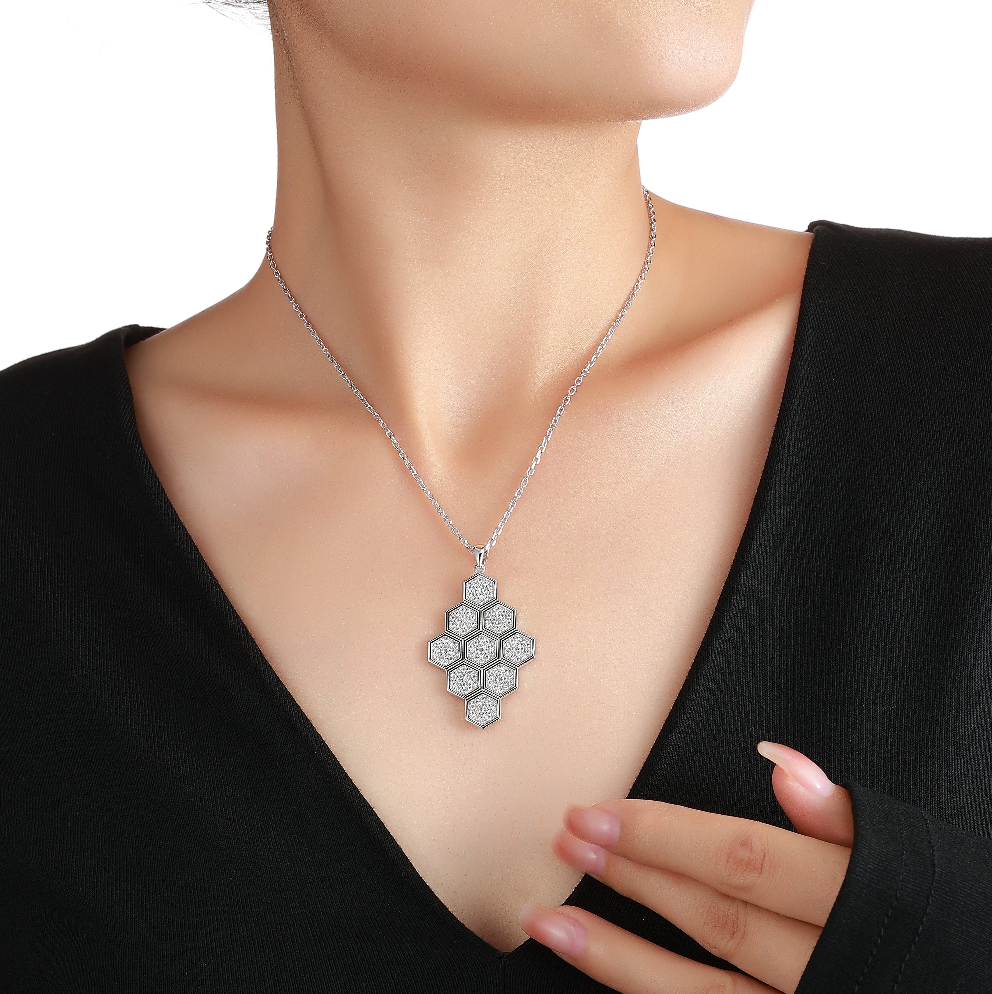 疊 影   Overlapped  Necklace