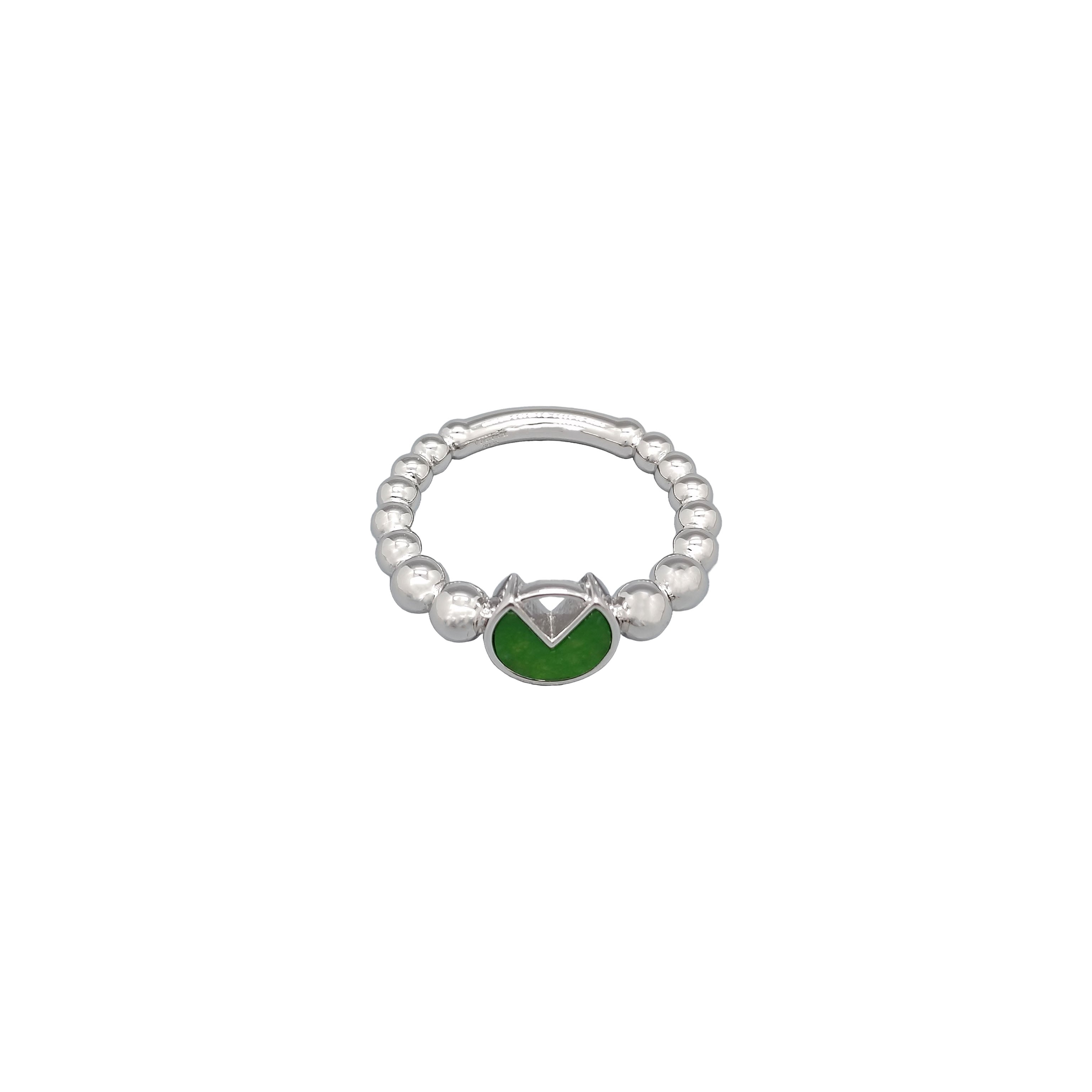 Lotus leaf Jade Ring