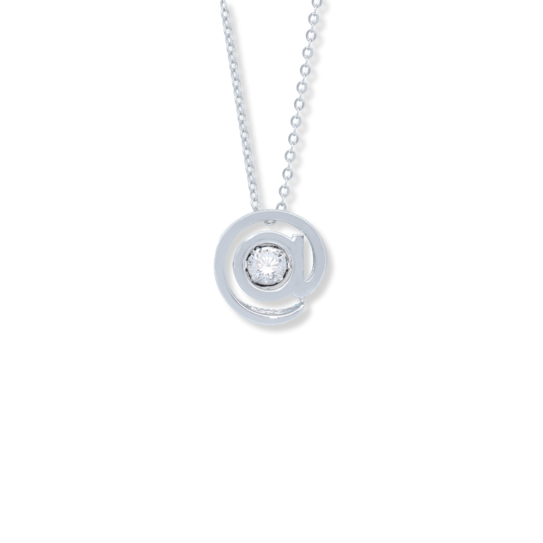 925 Sterling Silver Rotary Necklace