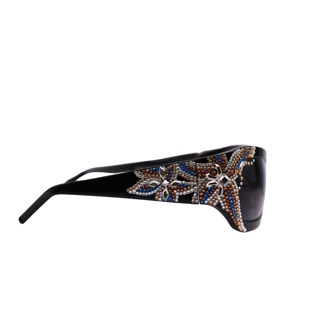 Crystal Catwalk - Opulent Kaleidoscope Sunglasses