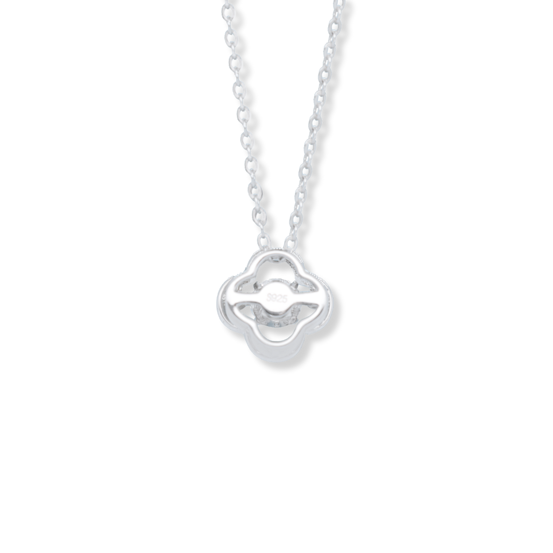 925 Sterling Silver Blossom Necklace