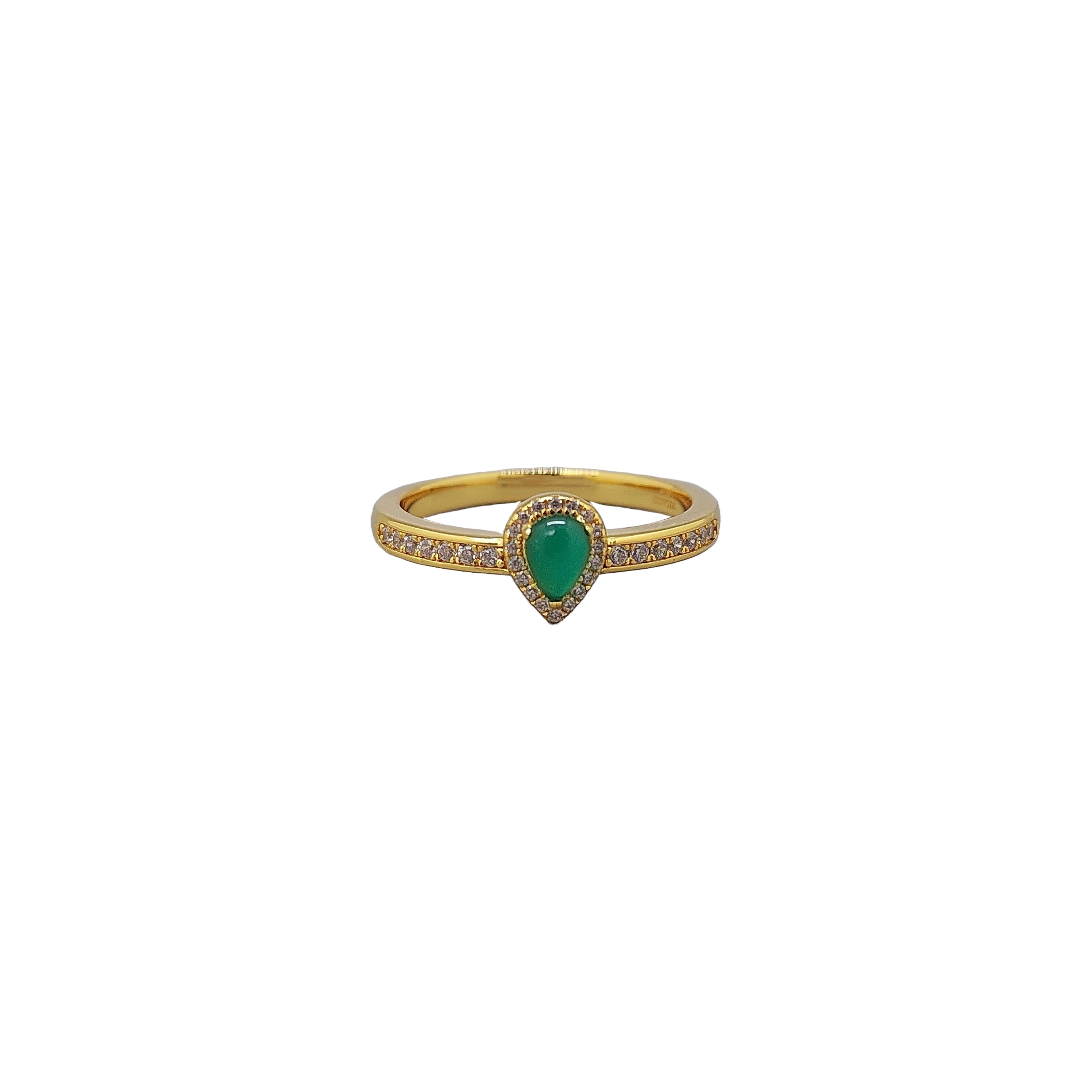 Drip Jade Ring