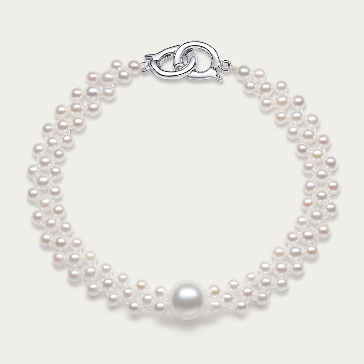 Graceful Harmony Pearl Bracelet