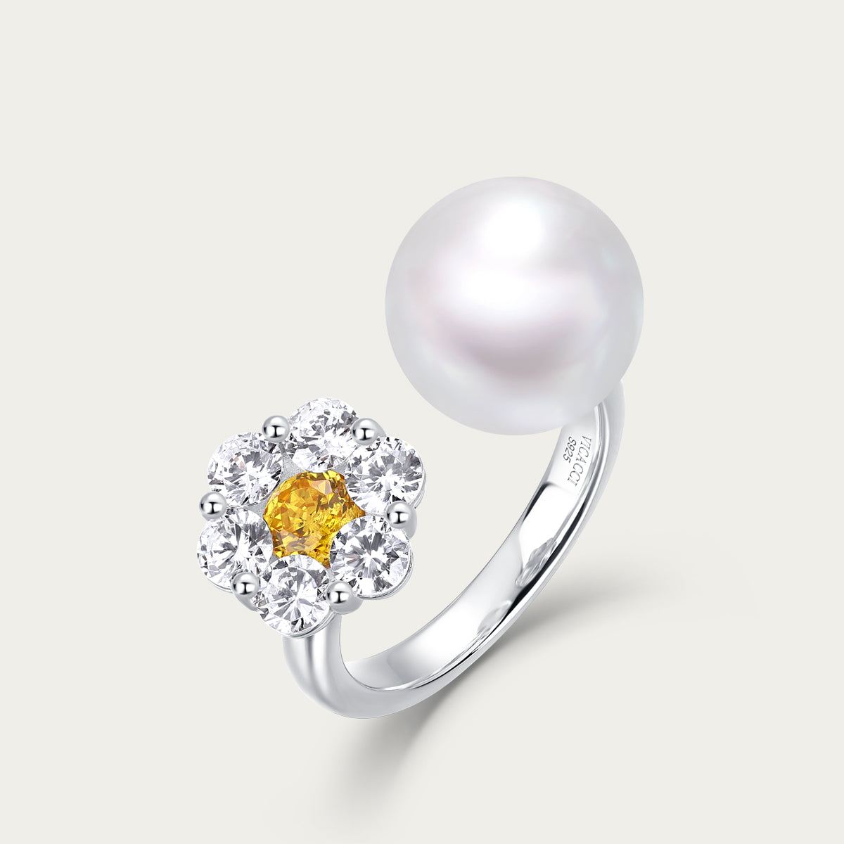 Cherry Blossom Girl Pearl Ring