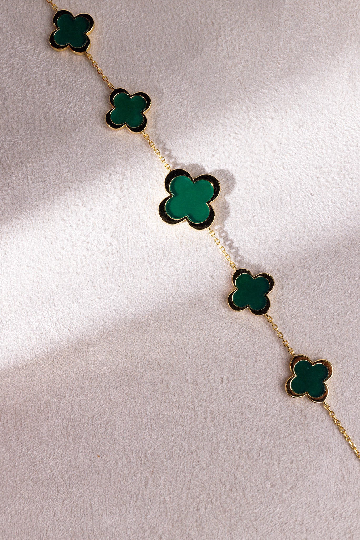 Clover Jade Bracelet