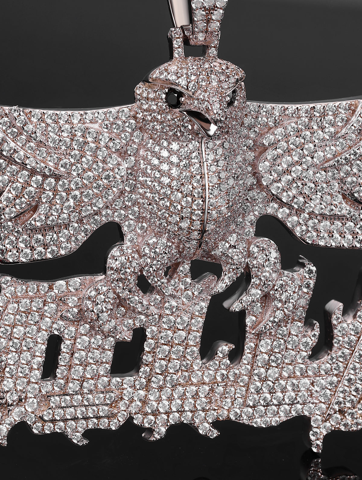Eagle Design Diamond Pendant