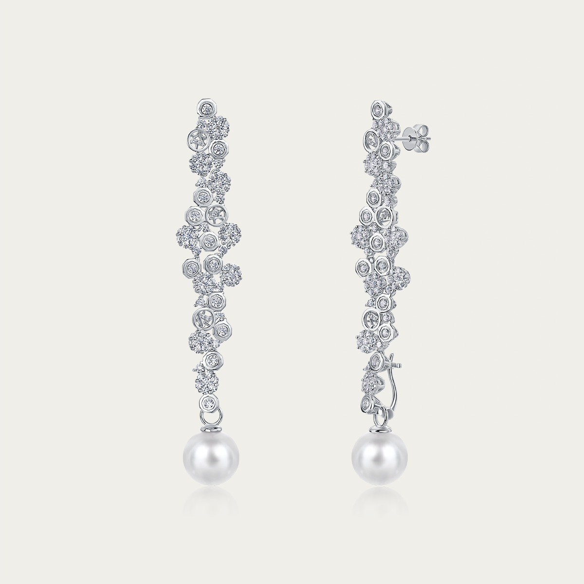 Elegant Affinity - Short Pearl Dangles
