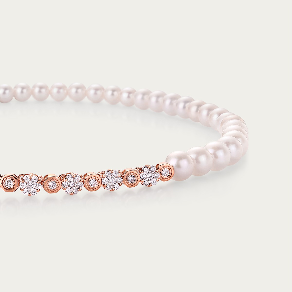 Harmony Blossom Pearl Necklace