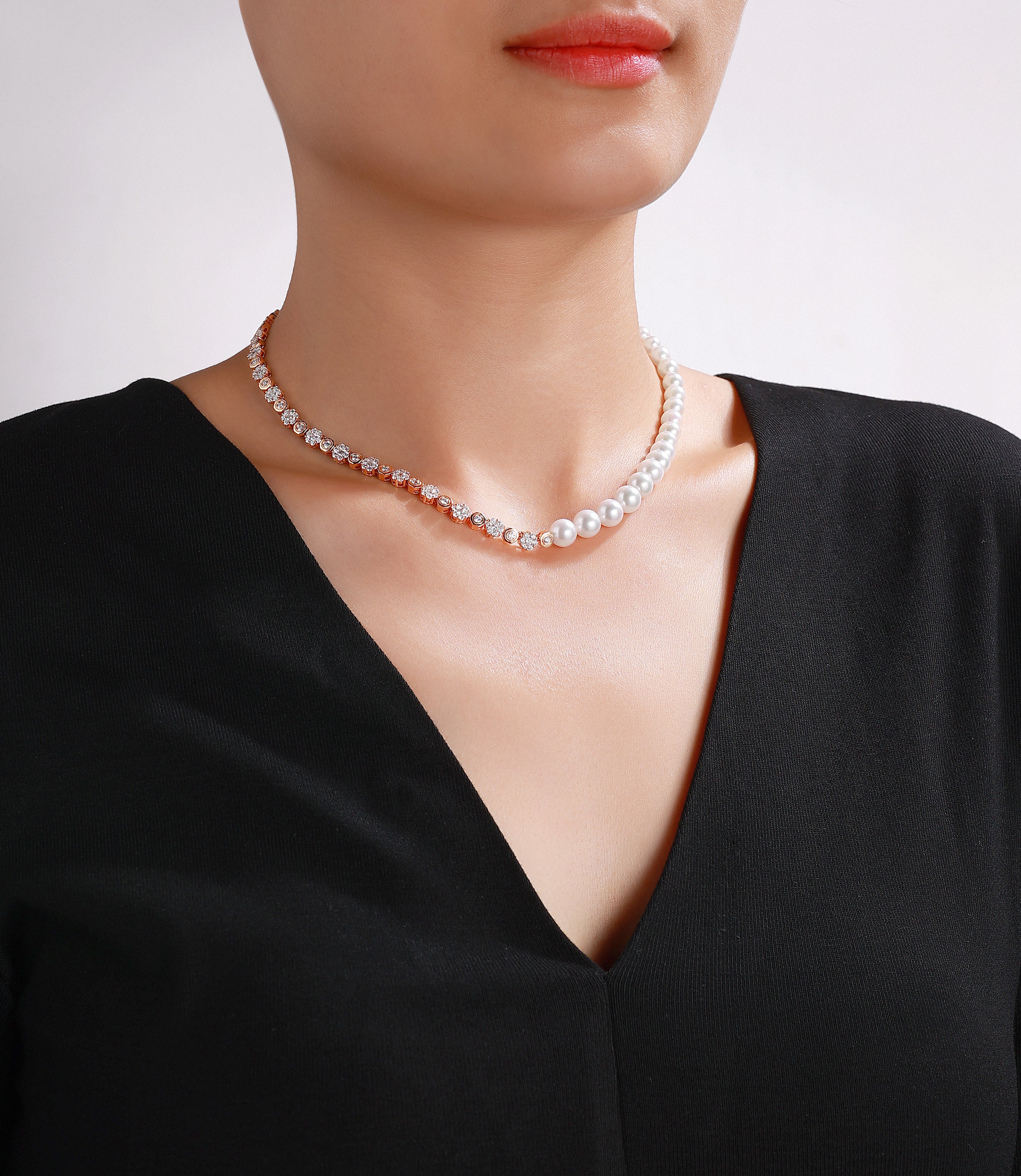 Harmony Blossom Pearl Necklace