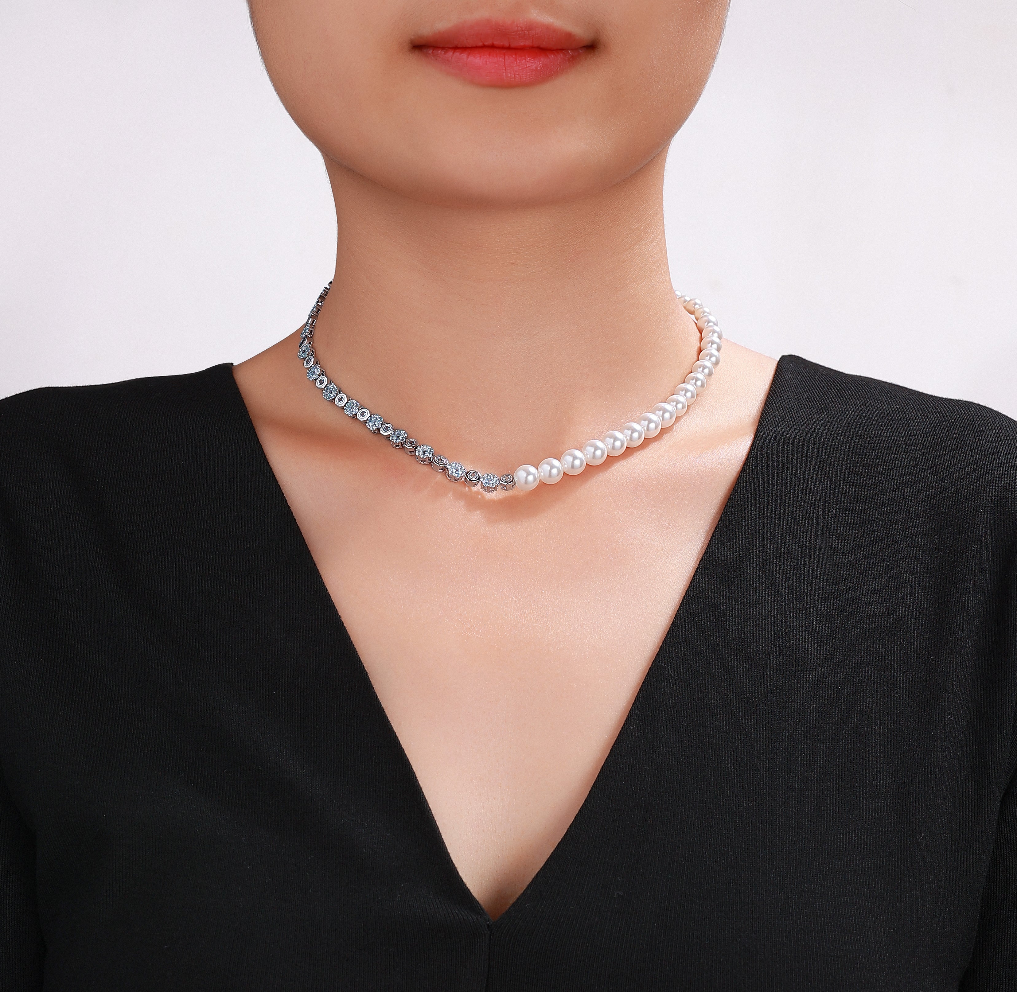 Harmony Blossom Pearl Necklace