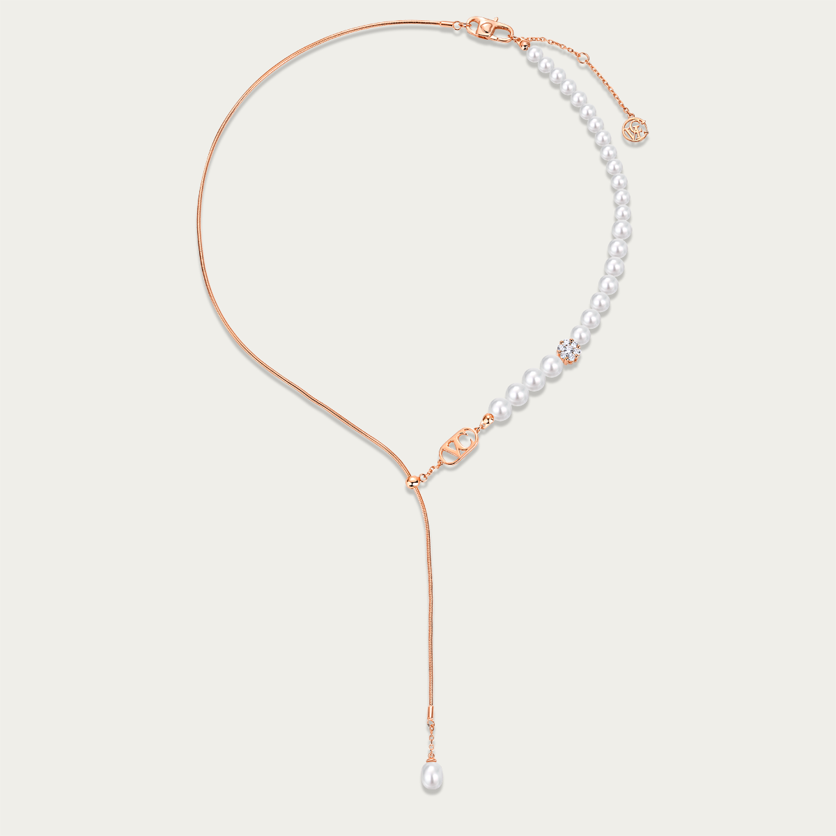 Graceful Serenity Long Necklace