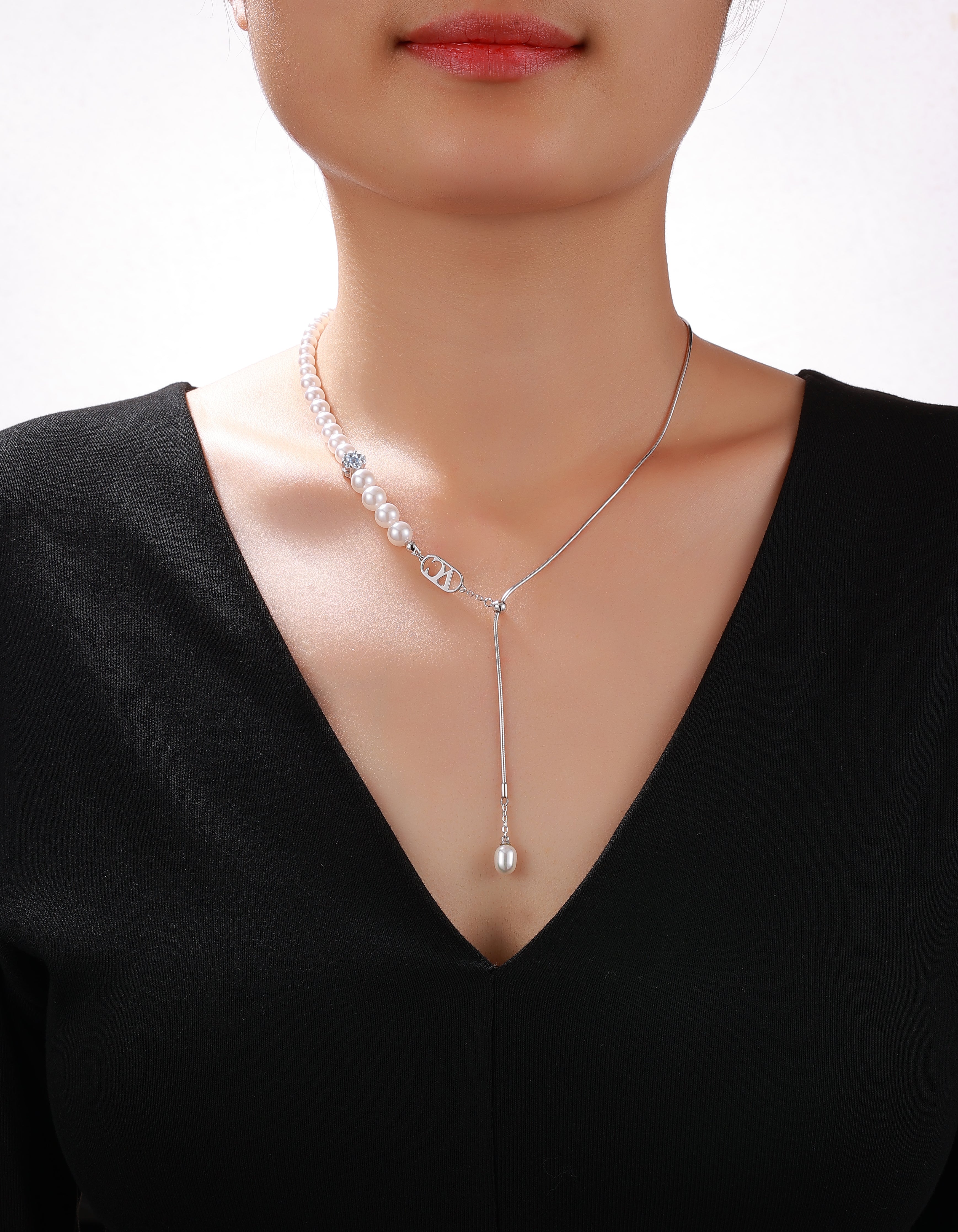 Graceful Serenity Long Necklace