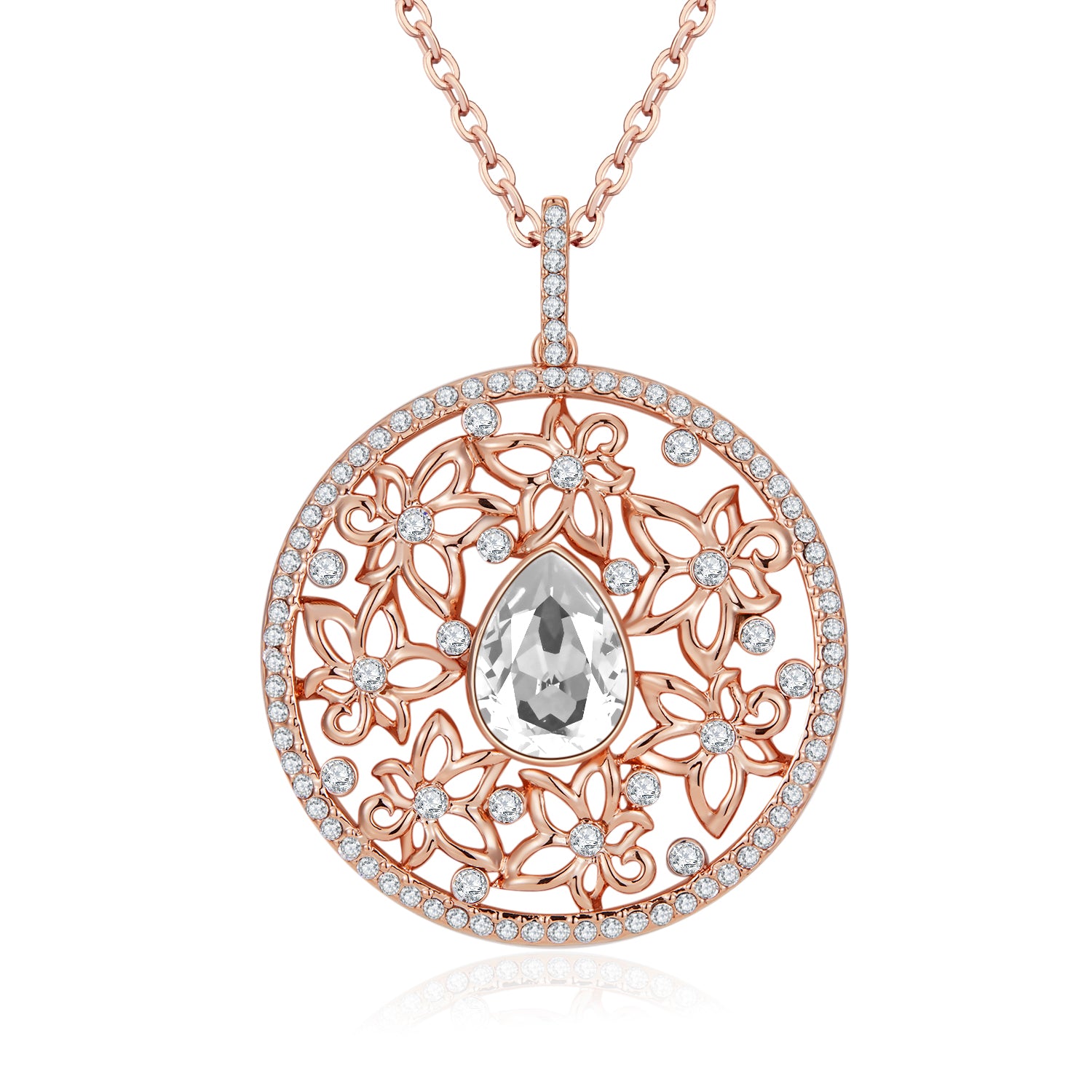 VICACCI medallion's great circular shape Necklace